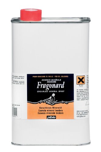 1 litre minéral sans odeur, spirit, transparent