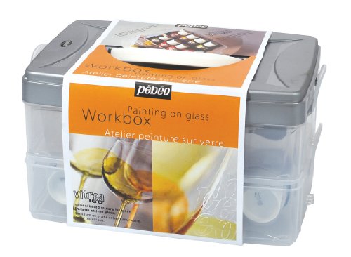 758404 coffret atelier 10 flacons vitre assorti...