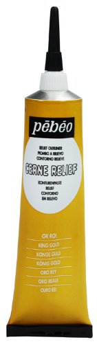 Cerne relief tube de peinture effet relief sur ...