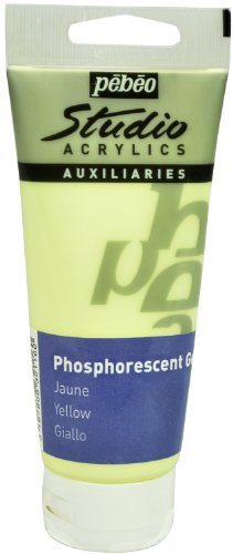 Peinture gel phosphorescent studio, tube de 100...
