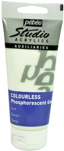 Peinture gel phosphorescent studio, tube de 100...