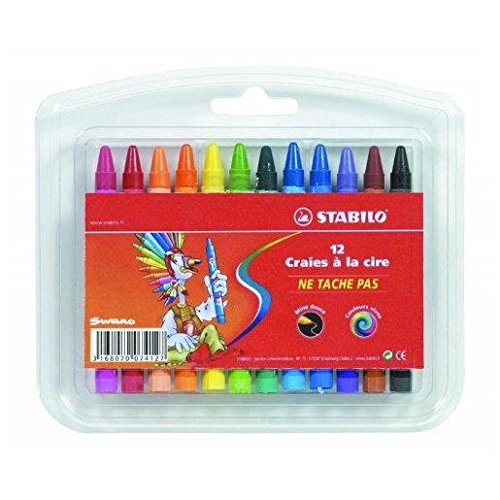 STABILO yippy-max - Pochette de 12 craies à la ...
