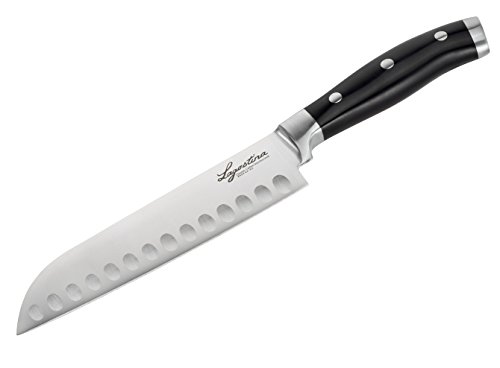 K0470614 couteau santoku lame alvéolée 18 cm