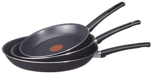 A6559312 set de 3 poêles aluminium cassis foncé...