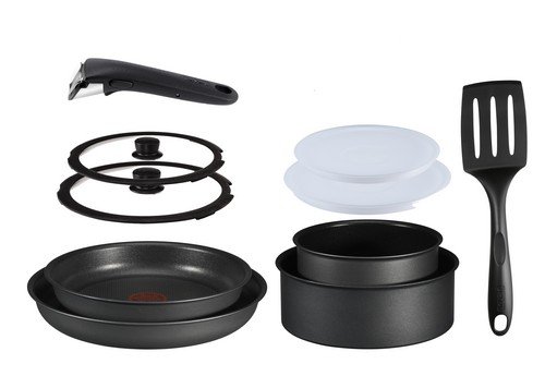 L3829002 ingénio set complet de 10 pièces alumi...