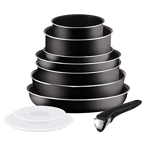 TEFAL INGENIO set de 10 pieces Essential noir
