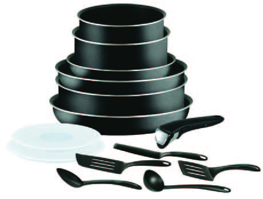 SET INGENIO ESSENTIAL NOIR 14 PIÈCES