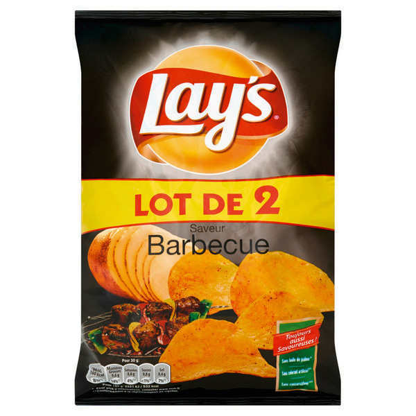 Chips saveur barbecue 