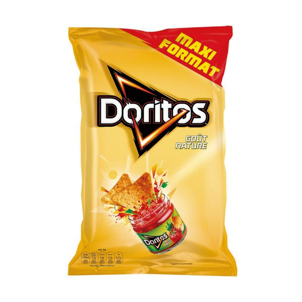 doritos 2 + 1 GRATUIT SUR LES PRODUITS DE LA GAMME DORITOS code EAN 3168930008347 