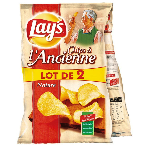 CHIPS À L'ANCIENNE LAY'S