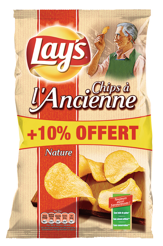 CHIPS NATURE À L'ANCIENNE Lay's