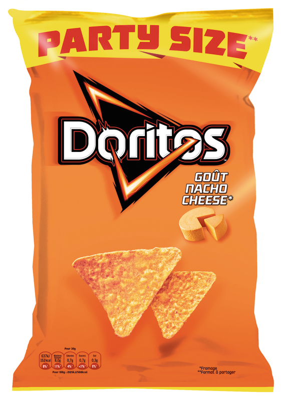 TORTILLAS NACHO CHEESE Doritos