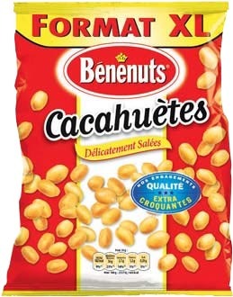 CACAHUÈTES GRILLÉES SALÉES “BÉNÉNUTS” 3168930010098 (3168930010098)