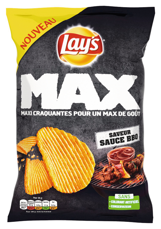 CHIPS MAX BARBECUE Lay's 3168930155904 Lay's CHIPS MAX BARBECUE Lay's 3168930155904 Lay's