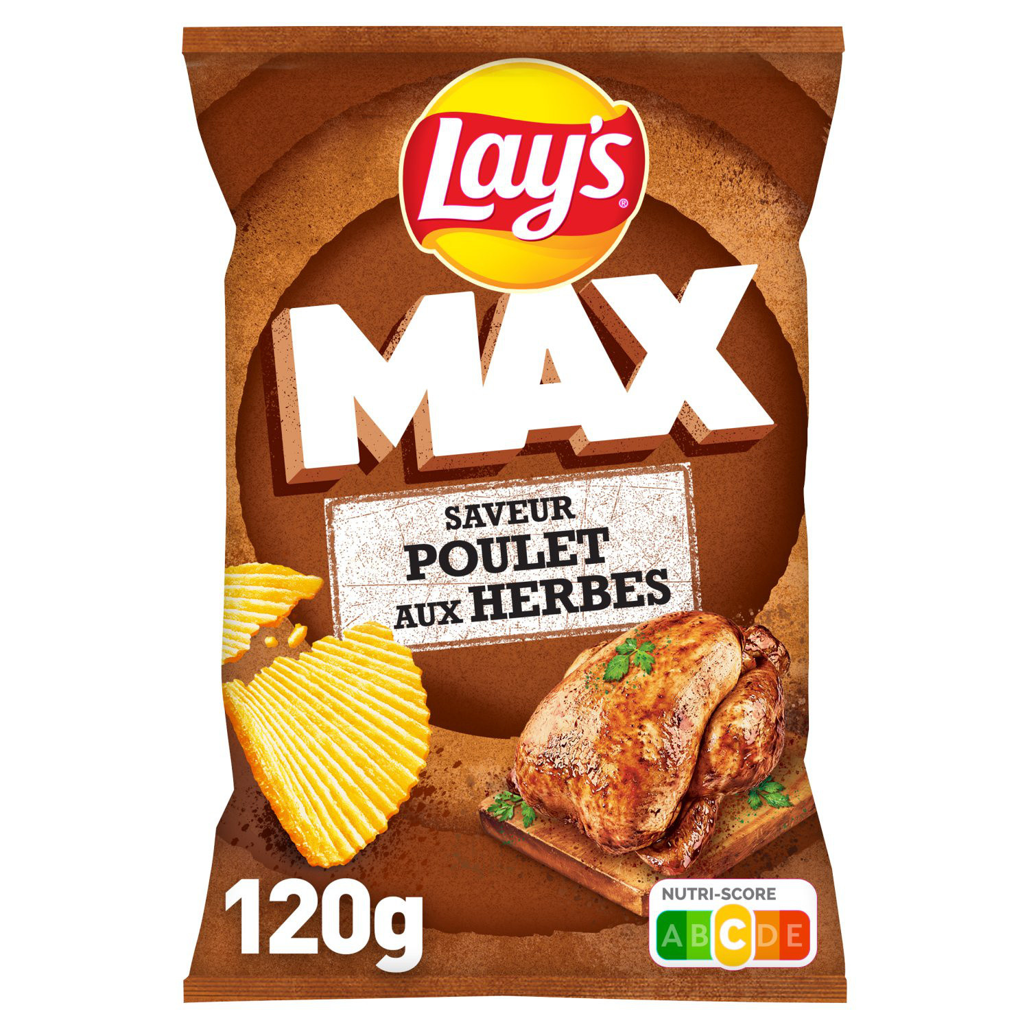 Chips max saveur poulet aux herbes LAYS