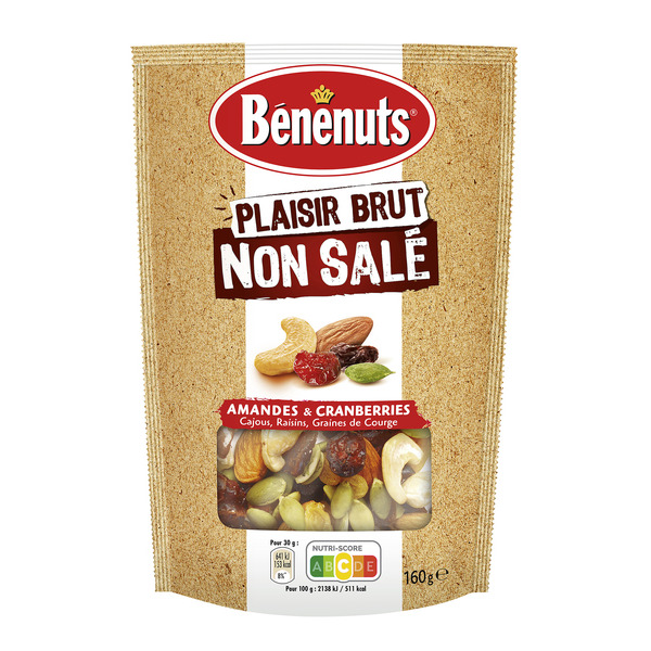 Mélange Plaisir Brut Amandes & Cranberries