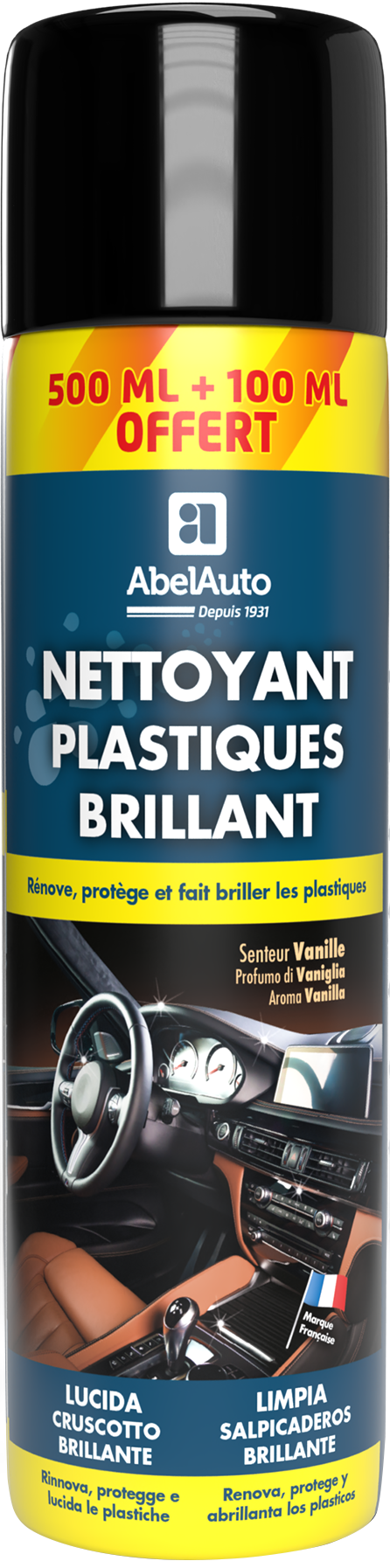  NETTOYANT PLASTIQUE
FINITION BRILLANCE code EAN 3170650982708 