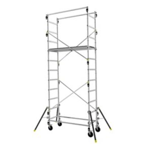  Echafaudage Centaure Quad Up Evolution hauteur de travail max 4,7 m x largeur 2,05 m code EAN 3172963477032 