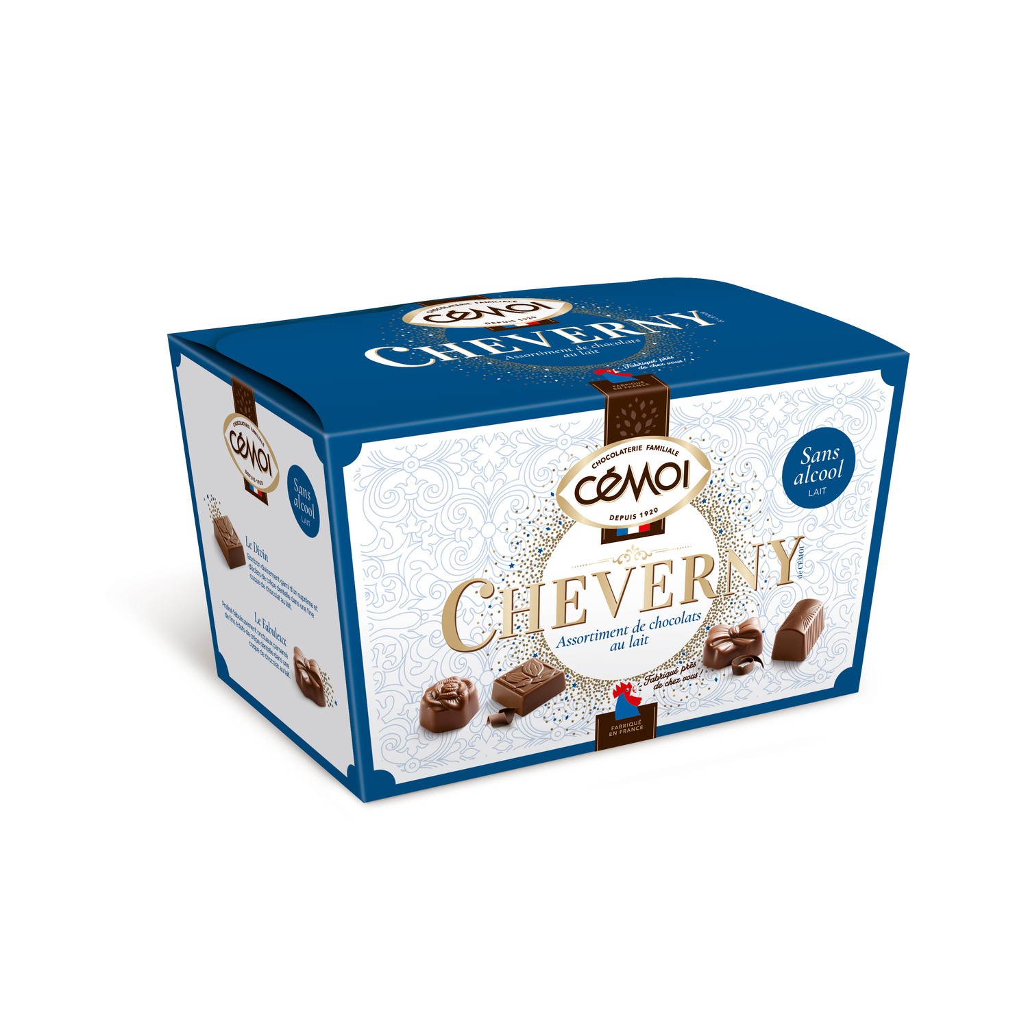 CEMOI Chocolat assortiment au lait cheverny CEMOI code EAN 3173287457809 