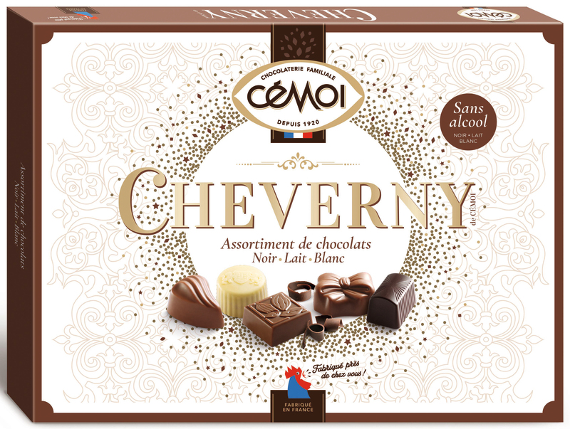 BOITE CHEVERNY ASSORTIMENT SANS ALCOOL CEMOI 3173287753307 CEMOI