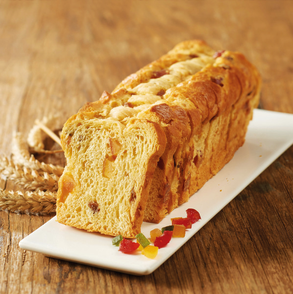 BRIOCHE TRANCHÉE AUX FRUITS