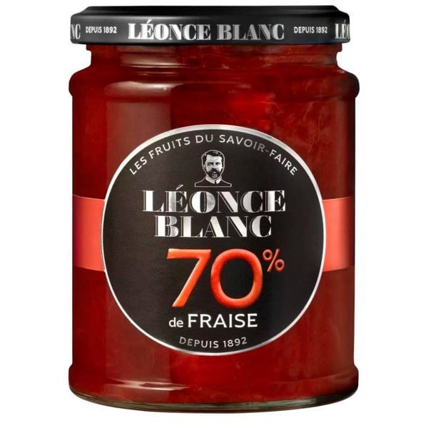  Confiture De Fraise 70% Léonce Blanc code EAN 3174061039211 