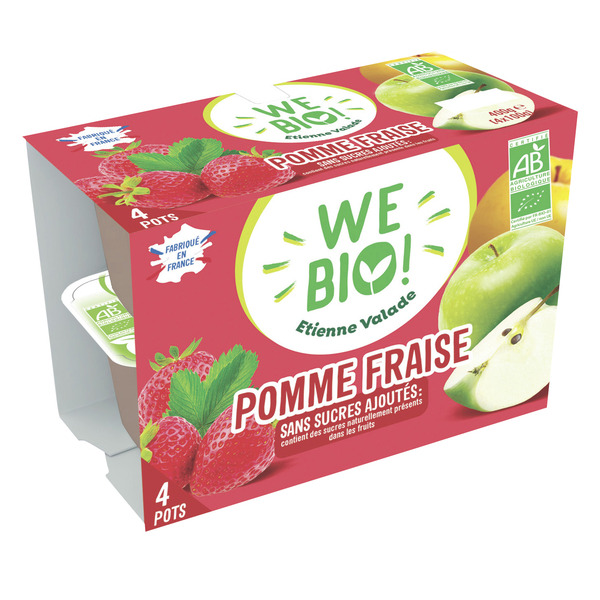 WE BIO ! Desserts de fruits  Sans sucres ajoutés 3174061051190 (3174061051190)