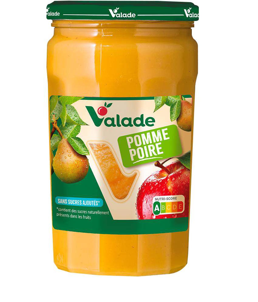 VALADE COMPOTE  SANS SUCRES AJOUTES code EAN 3174064454653 