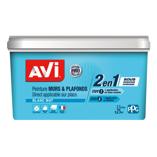 carrefour-avi SUR LES PEINTURES MURS ET PLAFONDS CARREFOUR ET AVI code EAN 3174269059554 