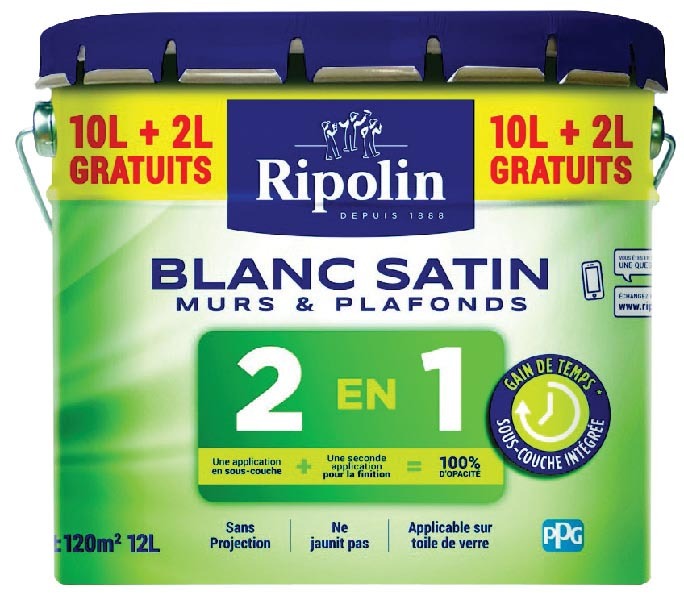  PEINTURE MURS ET PLAFONDS 2 EN 1 code EAN 3174269062011 
