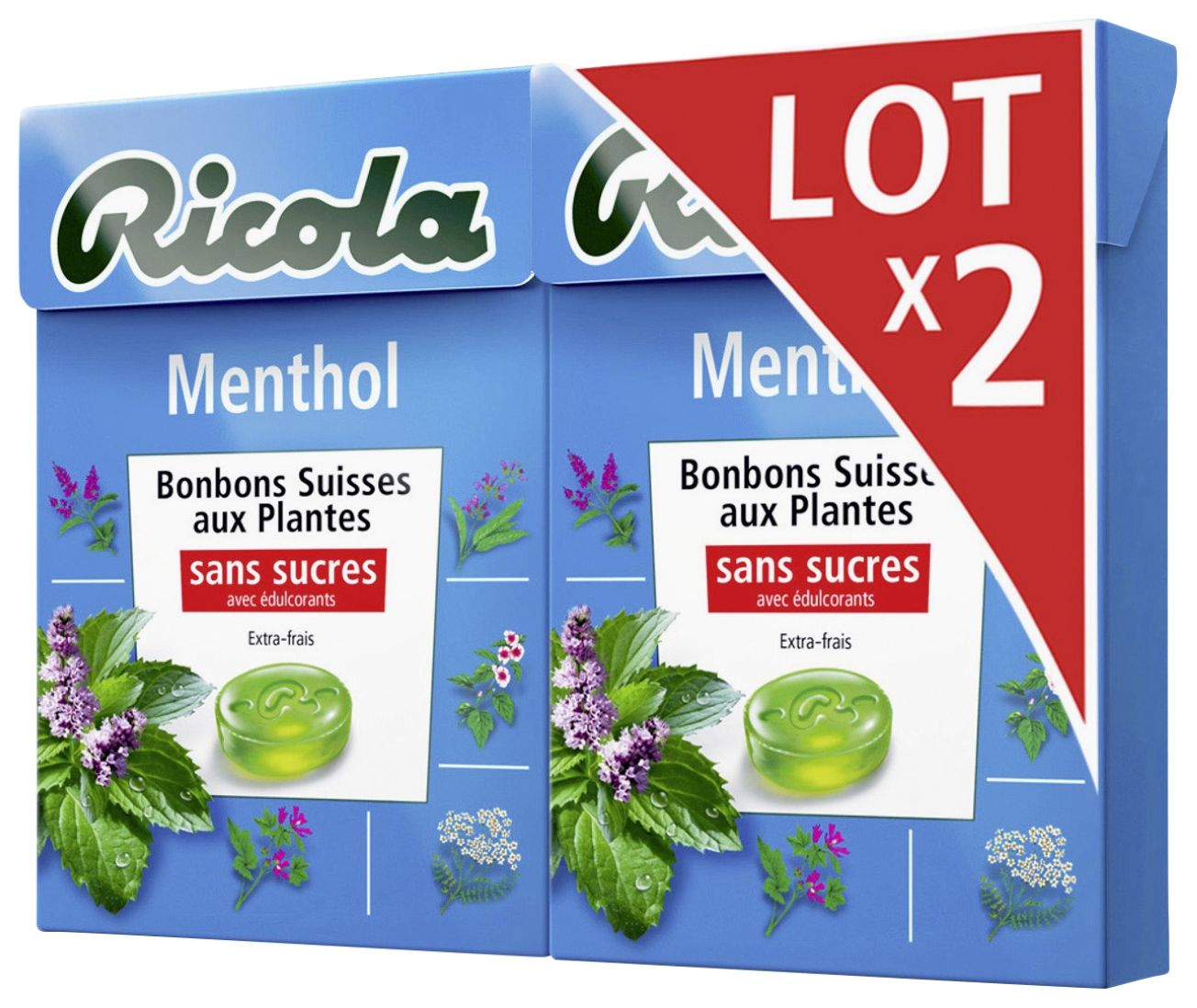 Bonbons menthol Ricola