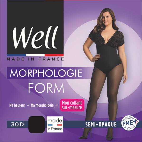  Collant "Morphologie" semi-opaque 30D code EAN 3174551528522 