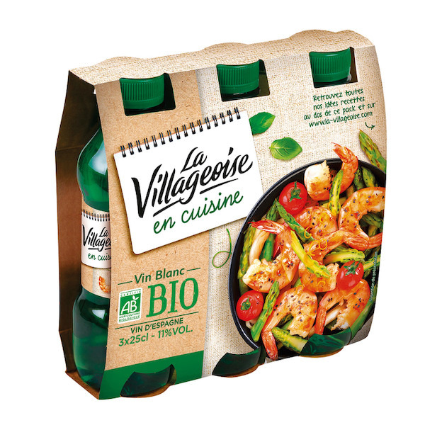 VIN D'ESPAGNE BLANC BIO LA VILLAGEOISE