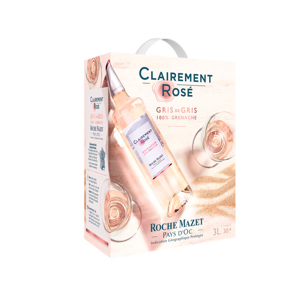 CLAIREMENT ROSÉ I.G.P. Pays d'Oc code EAN 3175529663092 