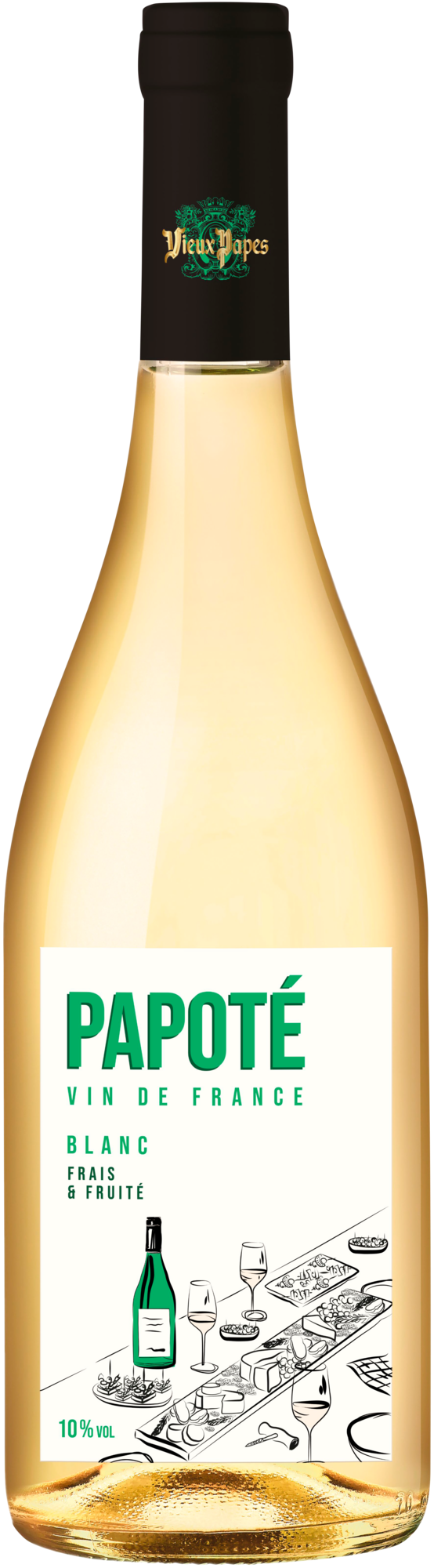 PAPOTÉ VIN DE FRANCE BLANC code EAN 3175529665584 