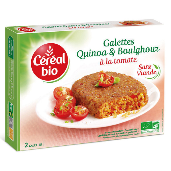 SUR LA GAMME DES GALETTES VÉGÉTALES CÉRÉAL BIO