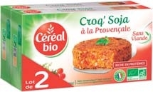  CROQ’SOJA À LA PROVENÇALE BIO “CÉRÉAL BIO” code EAN 3175681234598 