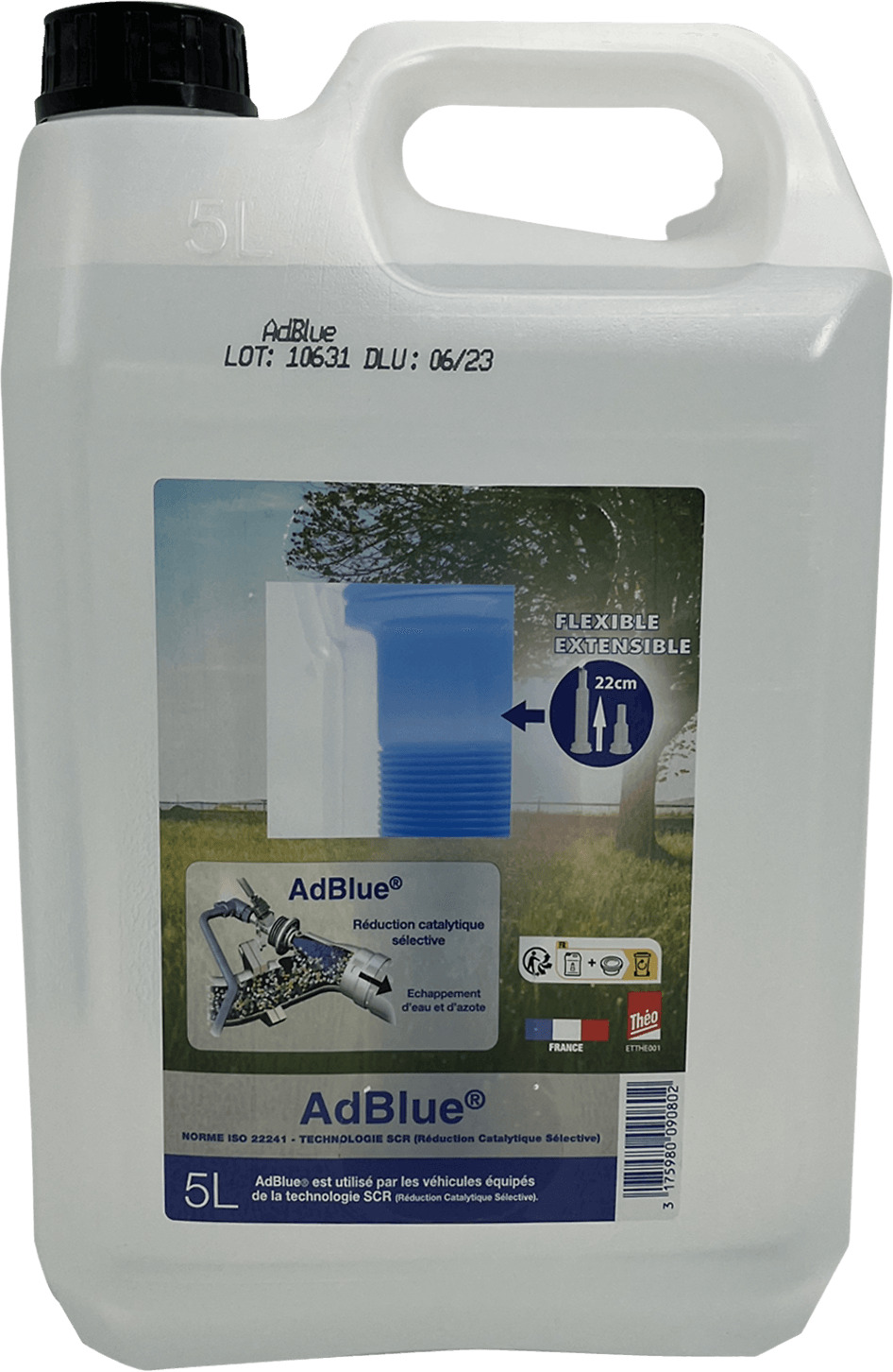  ADBLUE 5L code EAN 3175980090802 