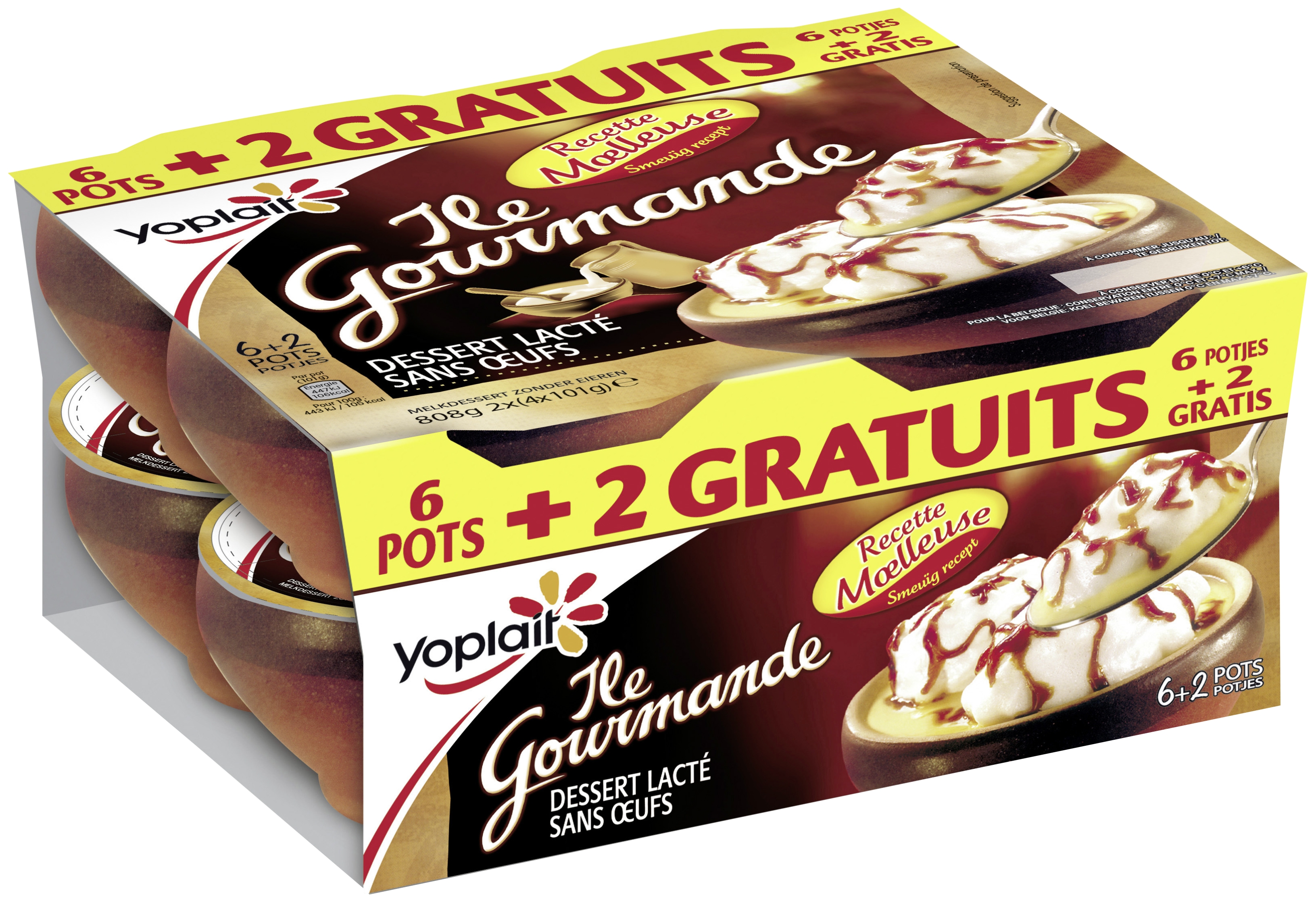 Dessert Île Gourmande Vanille Yoplait