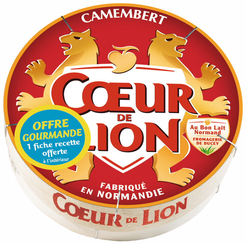 CAMEMBERT OFFRE GOURMANDE Coeur de lion
