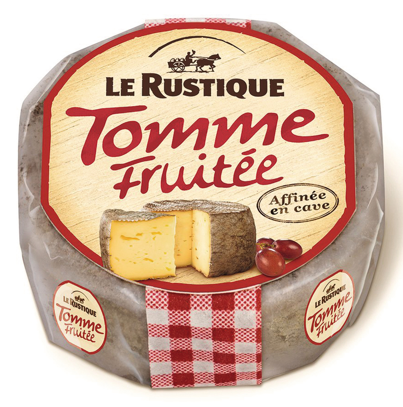 Le rustique TOMME FRUITÉE 280G Le rustique code EAN 3176580111546 