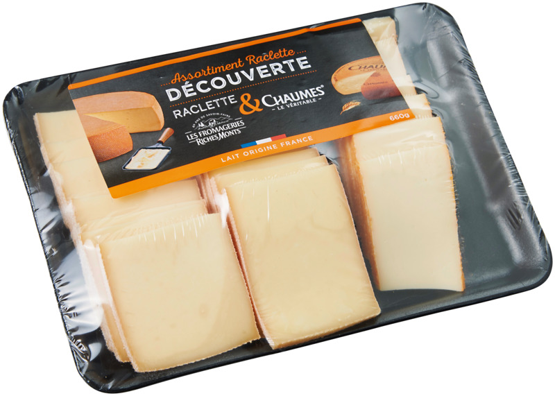 FE/PLATEAU ASSORTIMENT RACLETTE ET CHAUMES RICH...