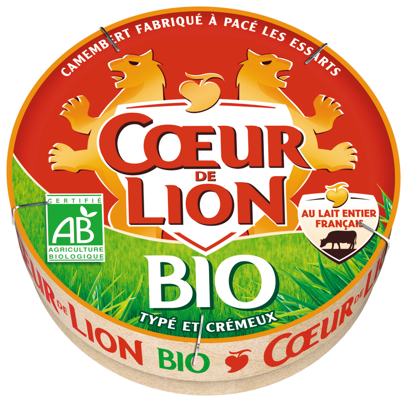 CAMEMBERT BIO Coeur de lion