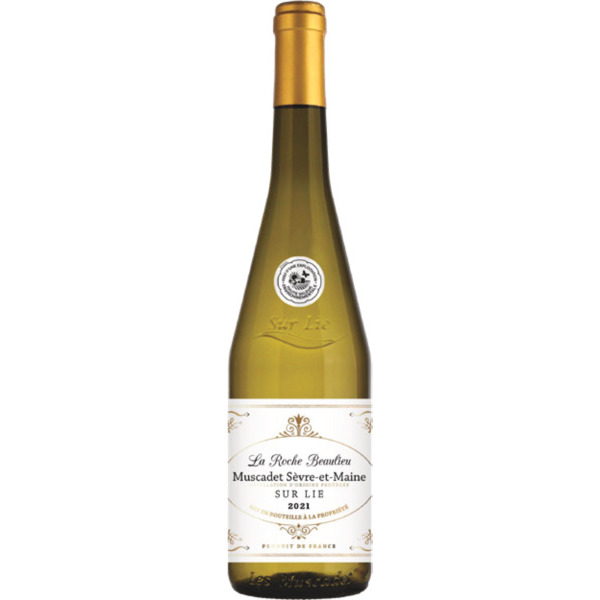 LA ROCHE BEAULIEU HVE3 AOP MUSCADET SÈVRE ET MAINE SUR LIE BLANC
 code EAN 3176780023106 