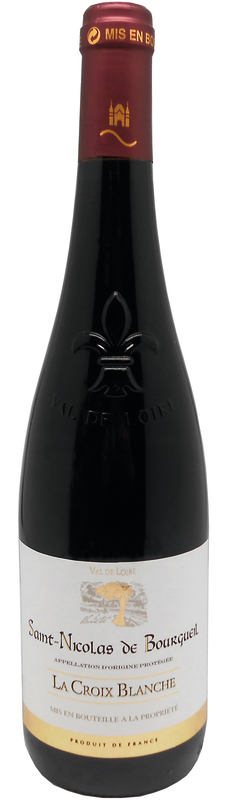 La croix blanche AOP SAINT-NICOLAS DE BOURGUEIL ROUGE 2018 La croix blanche code EAN 3176780035918 