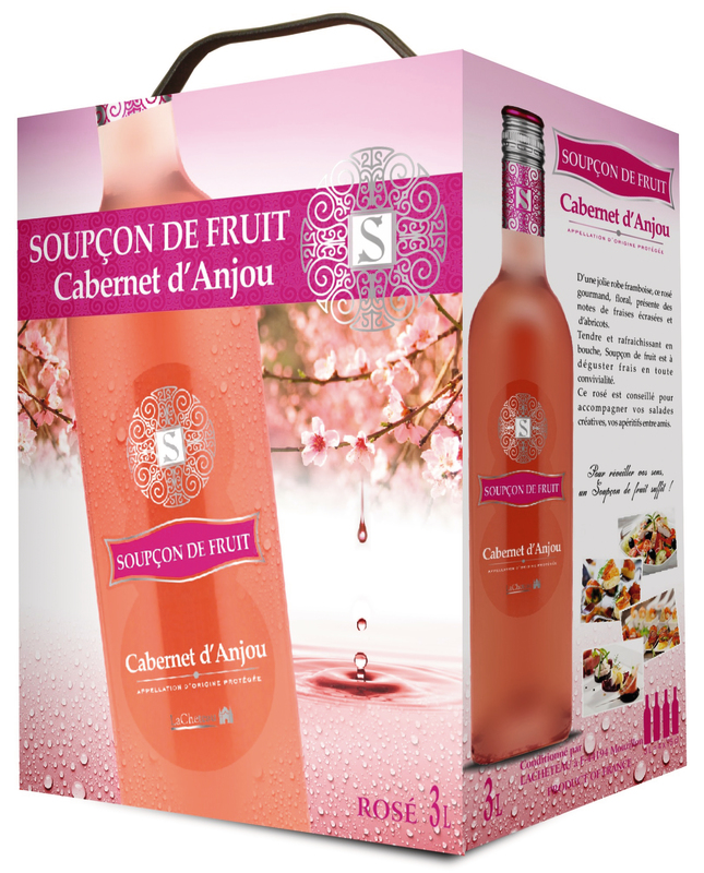AOP CABERNET D'ANJOU ROSÉ Soupcon de fruit