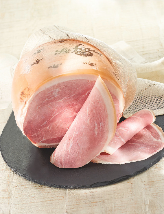 Paul Prédault JAMBON CUIT LE FOUÉ DÉCOUENNÉ DÉGRAISSE TAUX DE SEL RÉDUIT DÉCOUENNÉ DÉGRAISSÉ Paul Prédault code EAN 3177340010024 