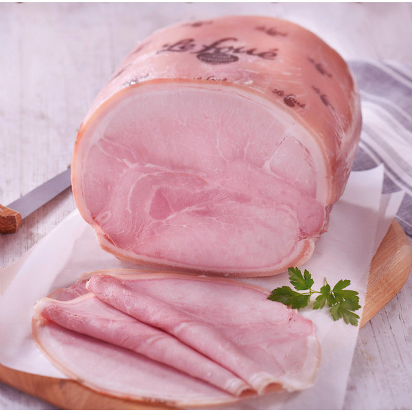 Jambon cuit supérieur avec couenne Le Foué de PAUL PREDAULT 3177340010307 