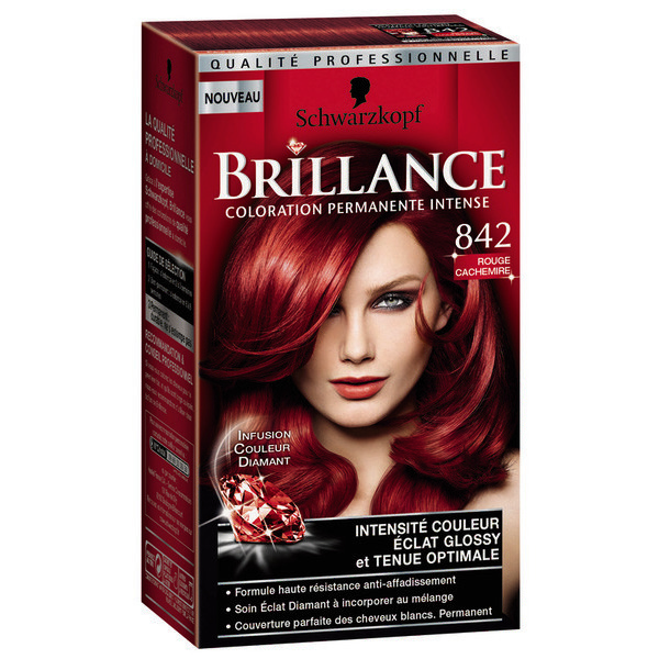 Coloration permanente intense Brillance