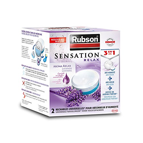 RUBSON - Recharges parfumées pour absorbeur d'h...
